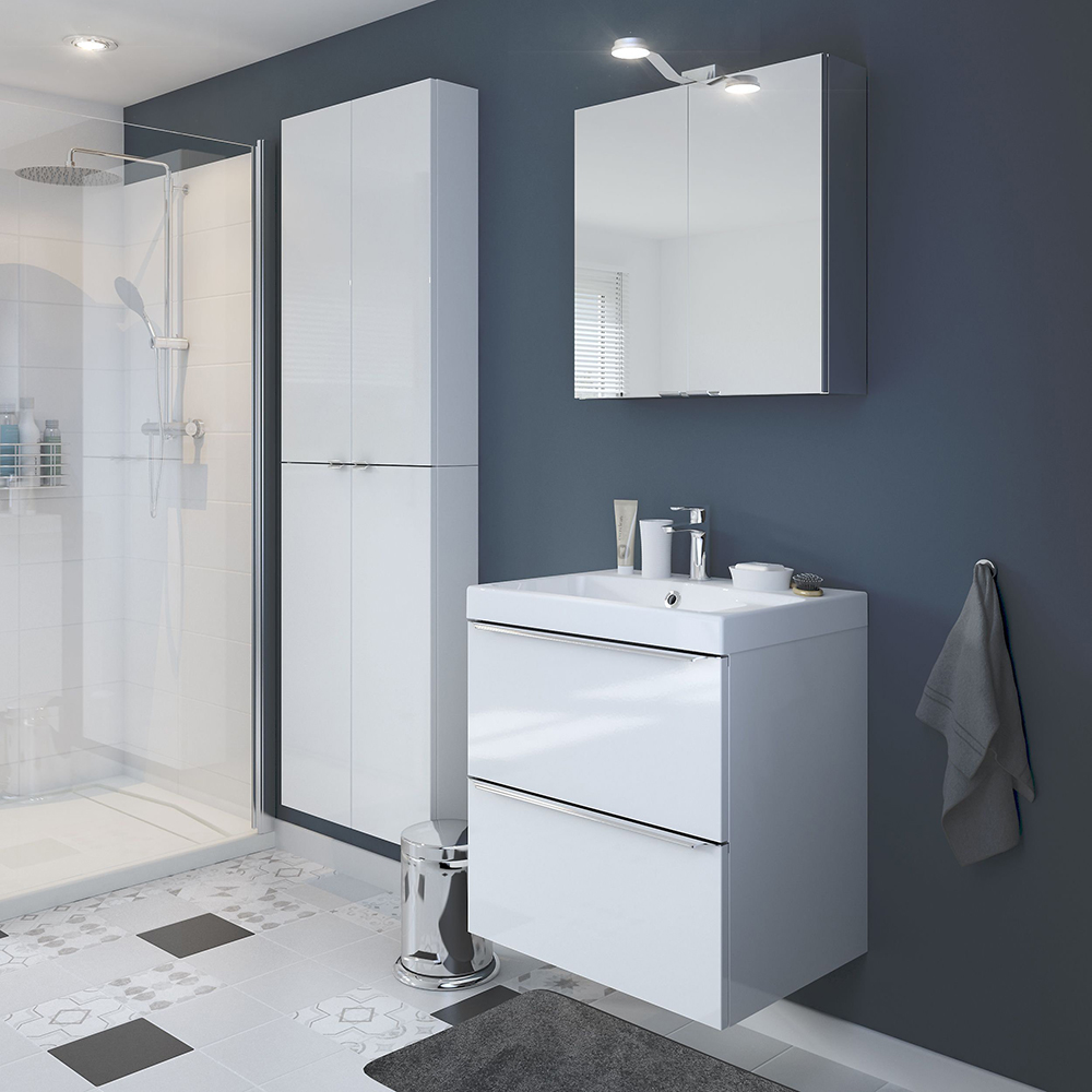 Cos de gunoi pentru baie Korana GOODHOME, 5l, cu pedala, otel inoxidabil, argintiu