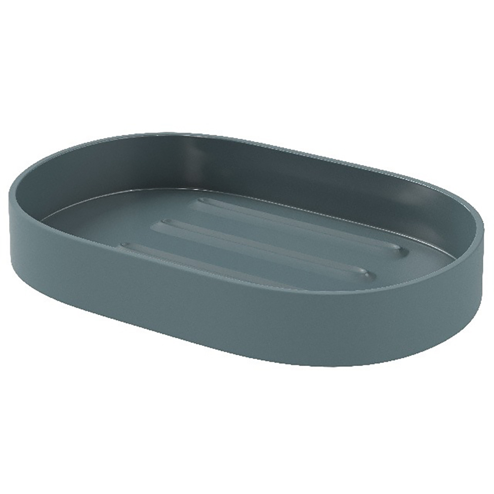 Savoniera GOODHOME Kina, 14 x 9 x 2 cm, plastic ABS, verde pin