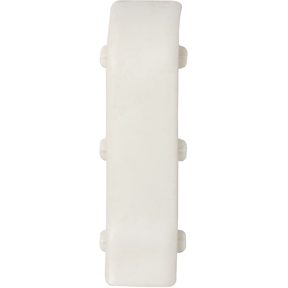 Element de legatura IDEAL Elite, PVC, 2 bucati, alb