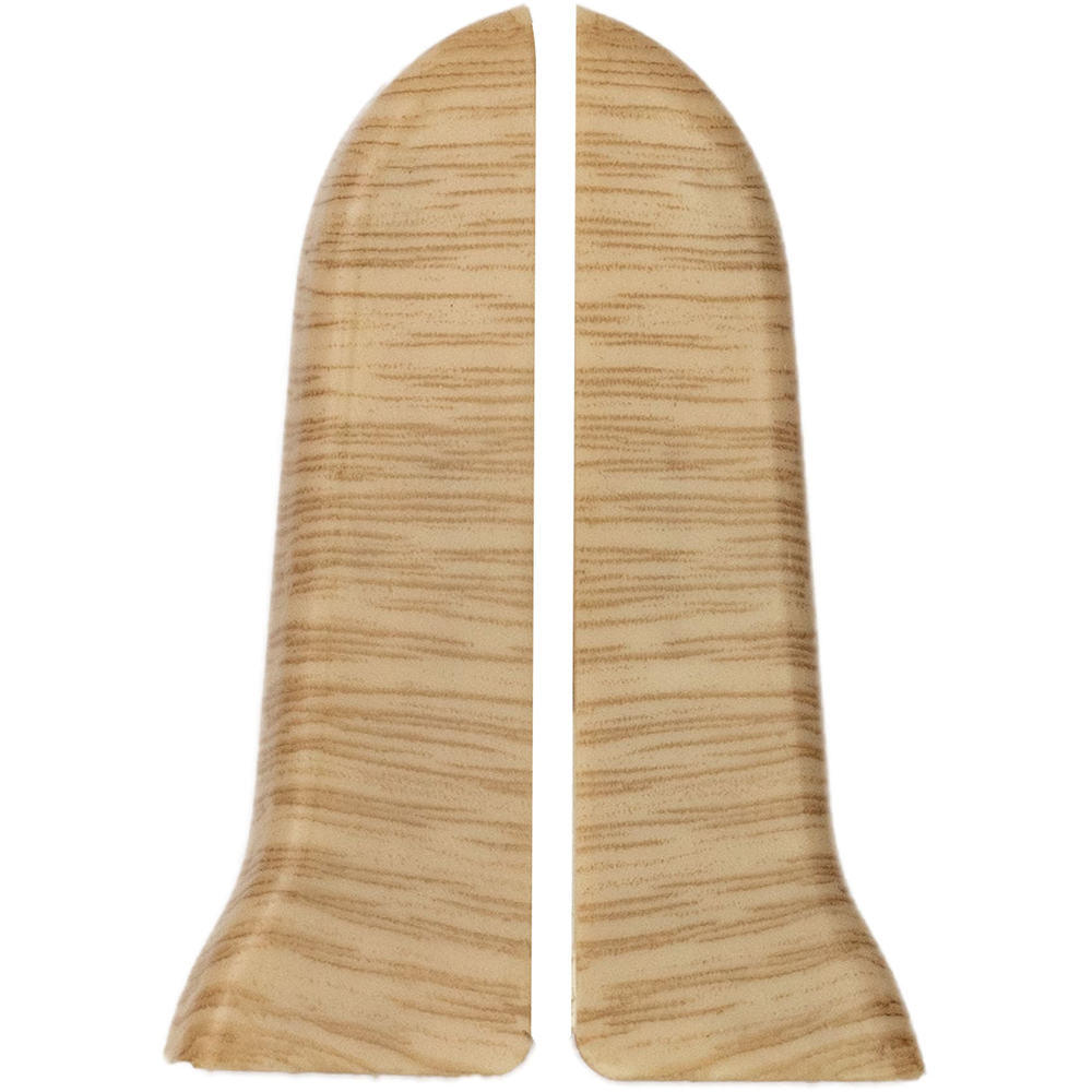Terminatie stanga dreapta IDEAL Elite, PVC, 2 bucati, stejar