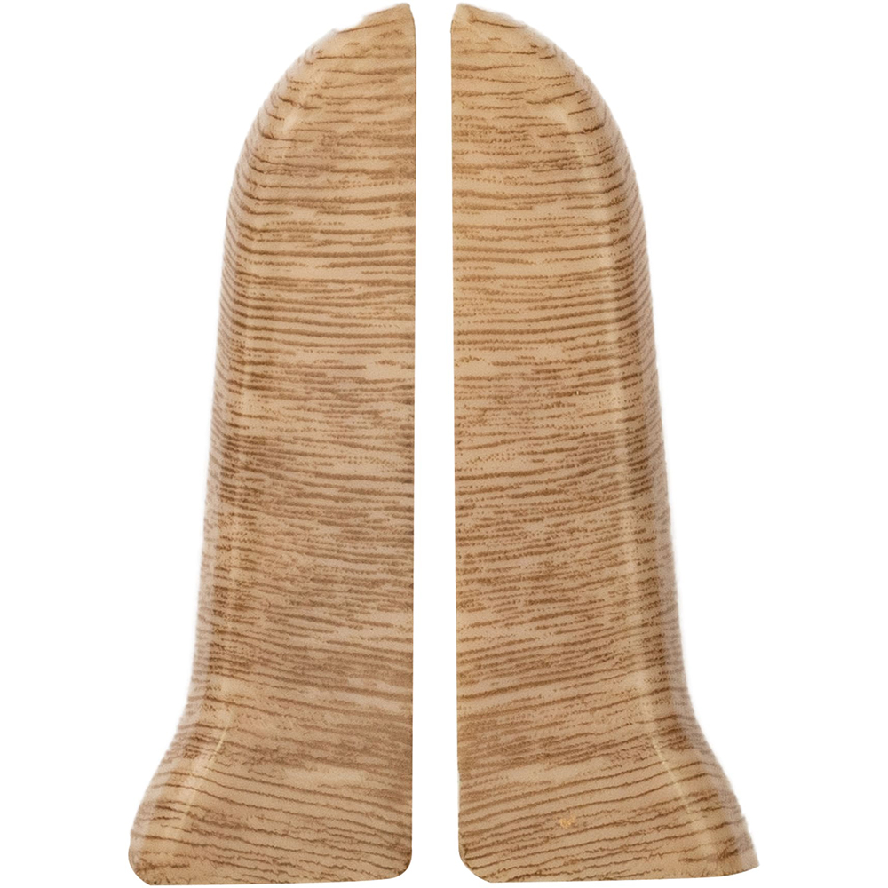 Terminatie stanga dreapta IDEAL Elite, PVC, 2 bucati, stejar