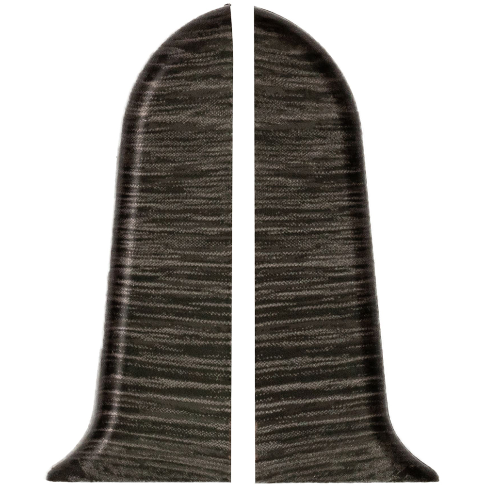 Terminatie stanga-dreapta IDEAL Optima, PVC, 2 bucati, wenge