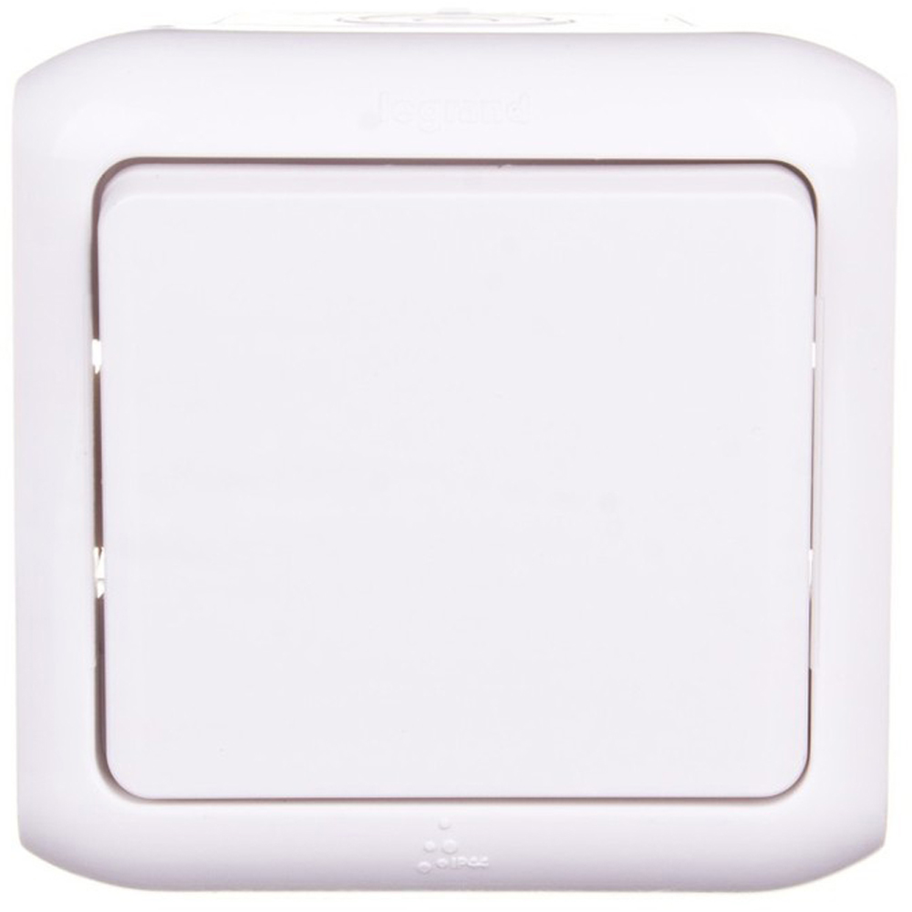 Intrerupator cap-scara LEGRAND, aparent, 10A, alb