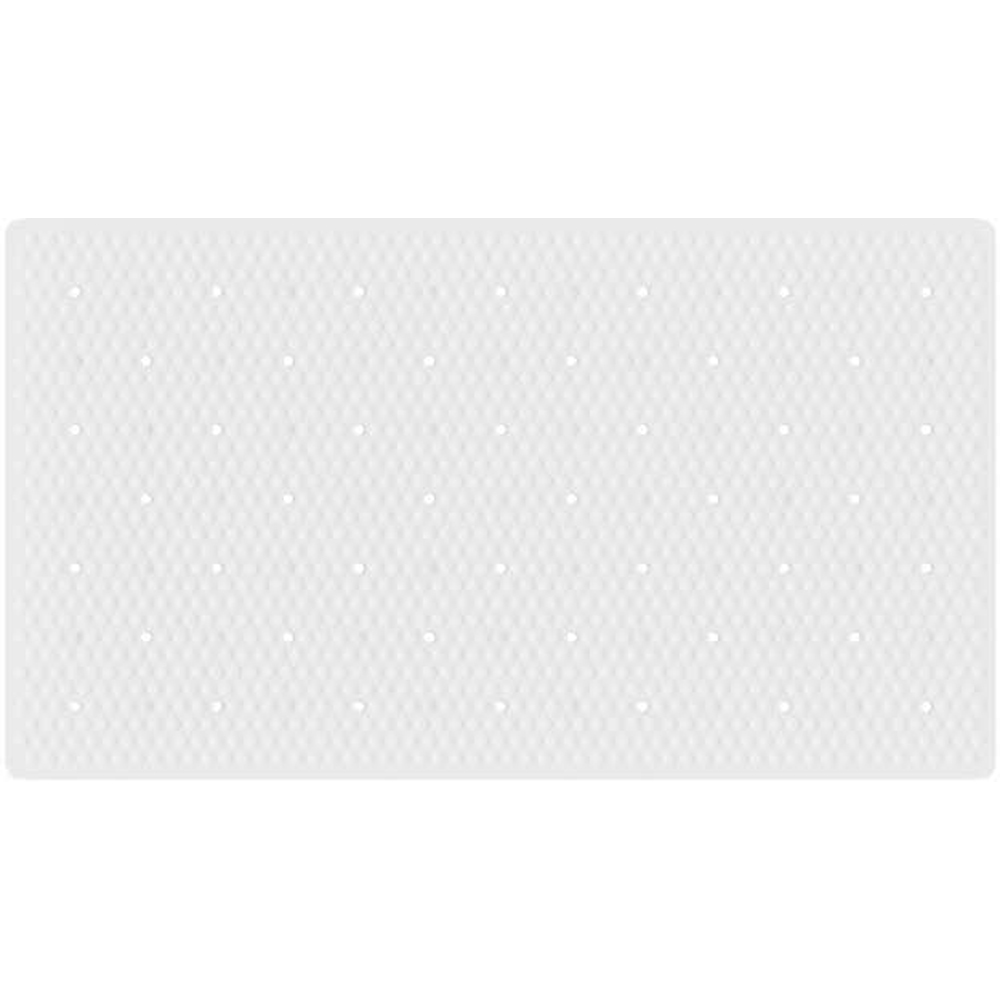 Covoras baie GOODHOME Glomma 101061614, 68.5 x 37 cm, alb