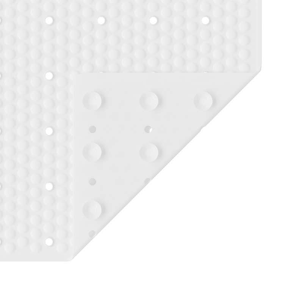 Covoras baie GOODHOME Glomma 101061614, 68.5 x 37 cm, alb