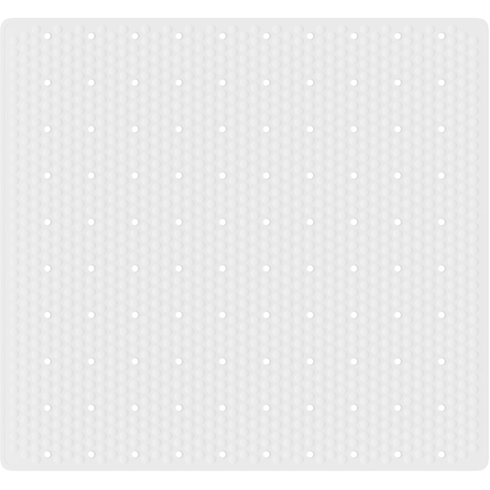 Covoras baie Glooma GoodHome, 50 x 50 cm, alb