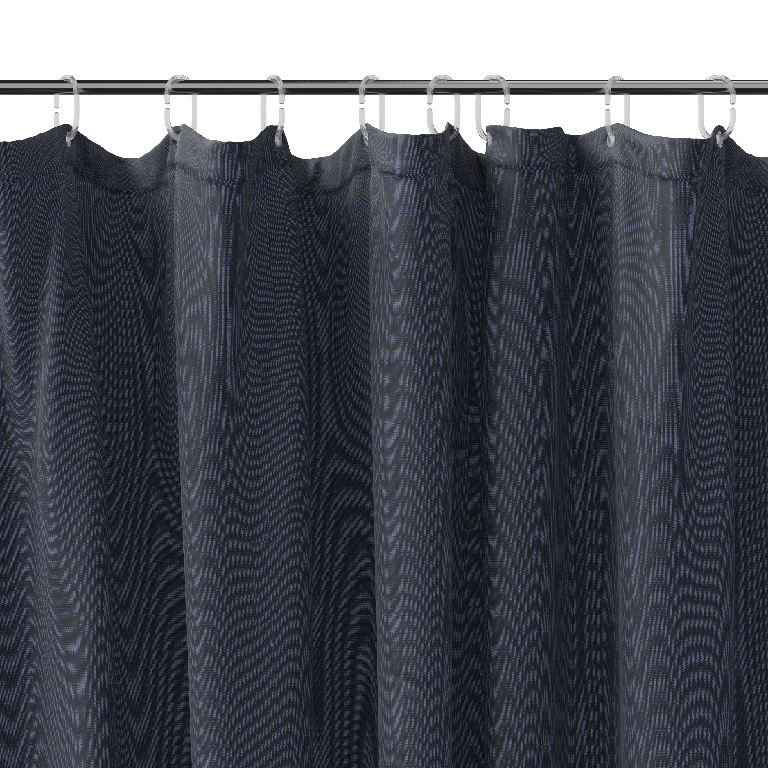 Perdea dus, albastra, 200 x 180 cm  GoodHome Koros