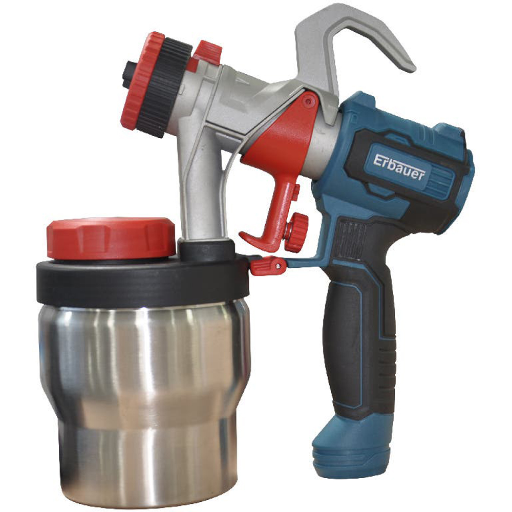 Pistol de vopsit profesional Erbauer EPS800, 800W, 1000ml, 66l/h