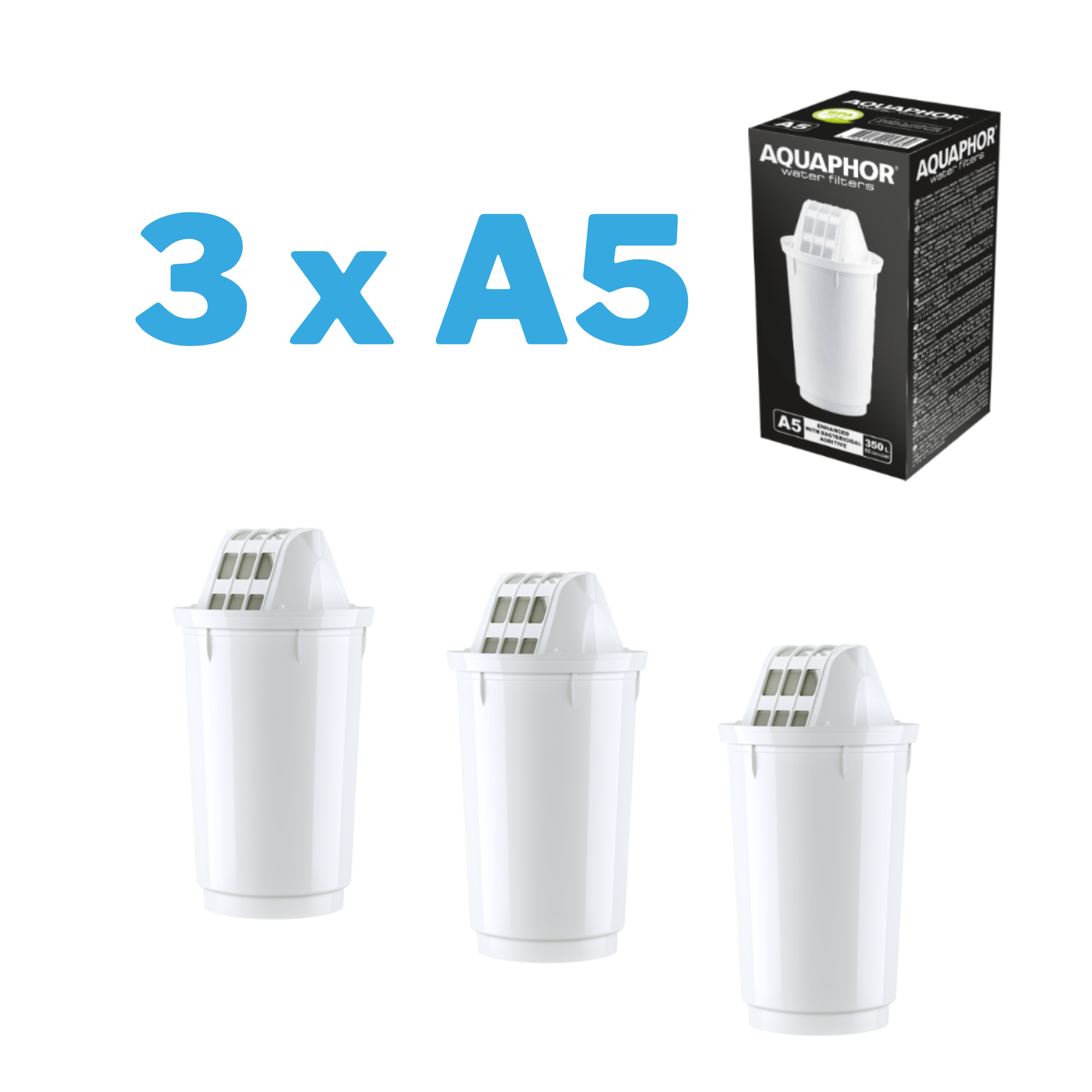 Pachet cartus A5, set 3 buc  Aquaphor