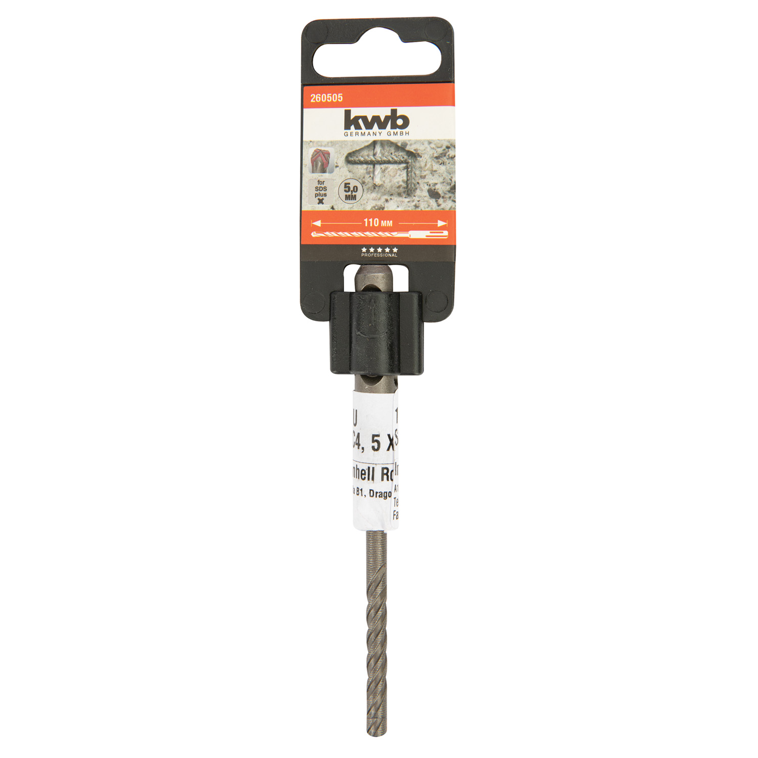 Burghiu SDS Plus, c4. 5 x 110  Kwb