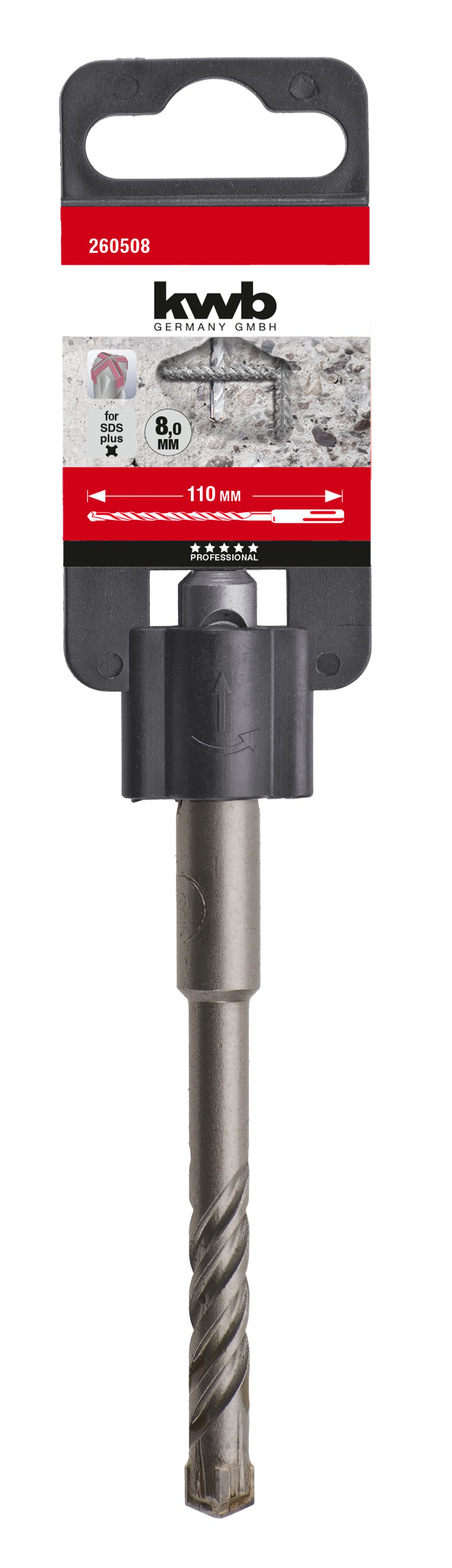 Burghiu SDS Plus, c4. 8 x 110  Kwb