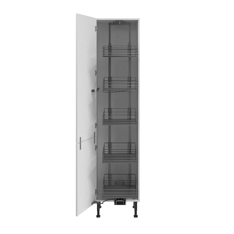Sistem depozitare GOODHOME Pebre, 50 cm, gri