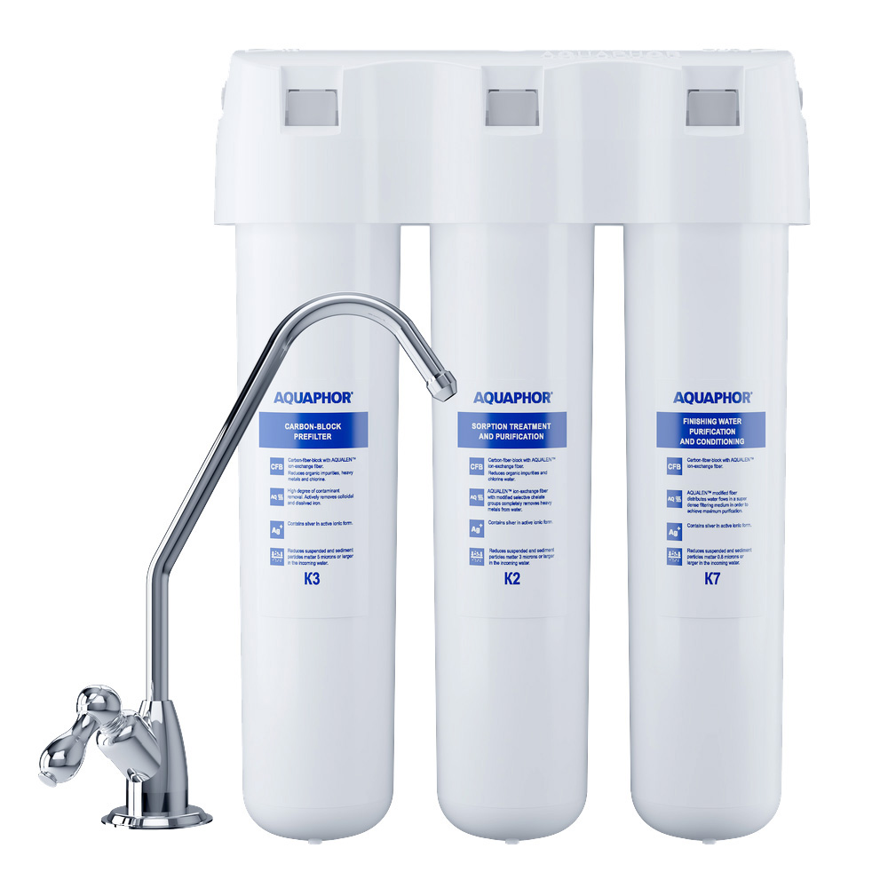 Filtru apa Crystal, trei trepte filtrare  Aquaphor