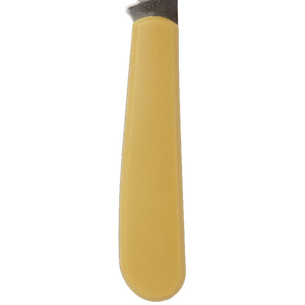 Cutit pentru gradina 19 cm, otel, galben