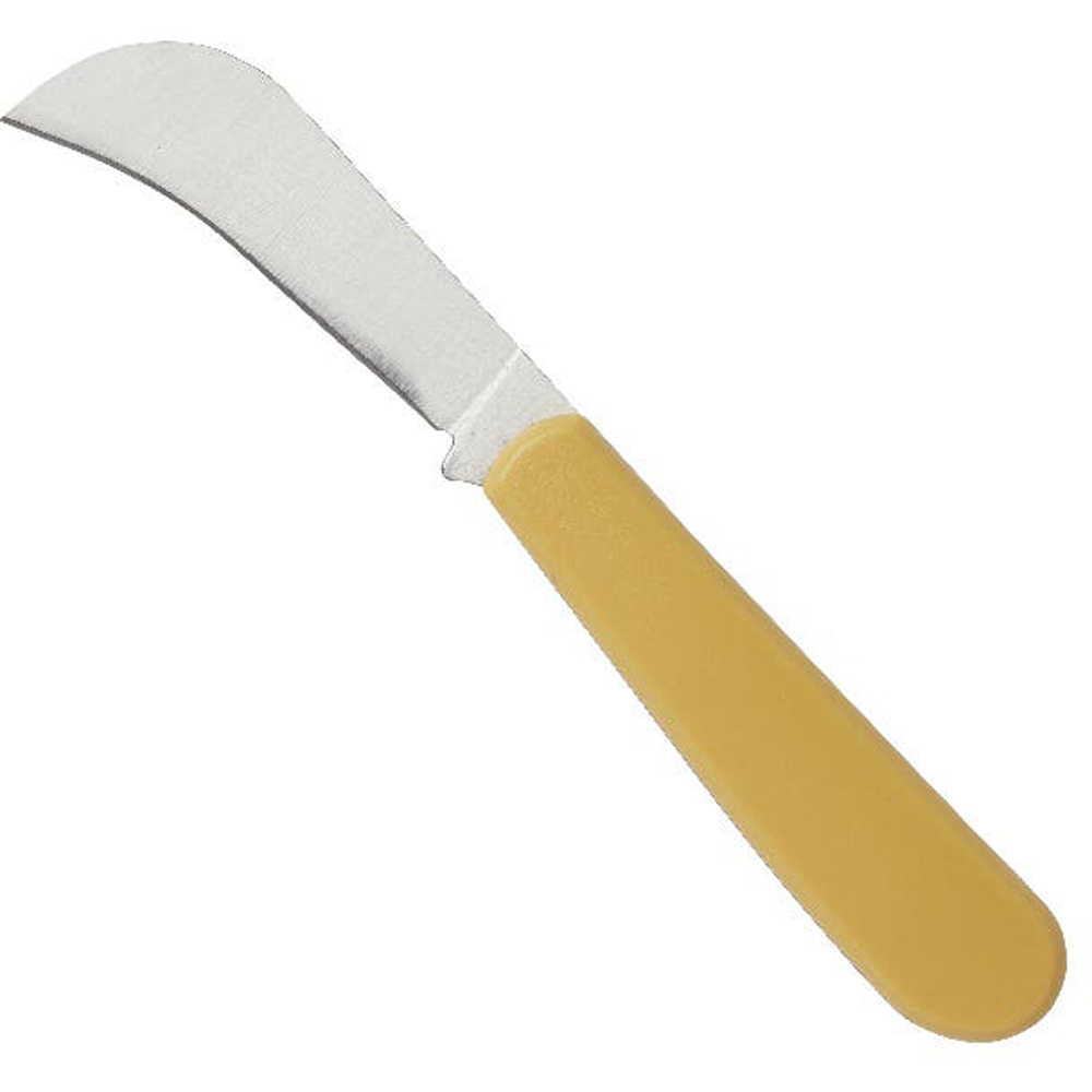 Cutit pentru gradina 19 cm, otel, galben