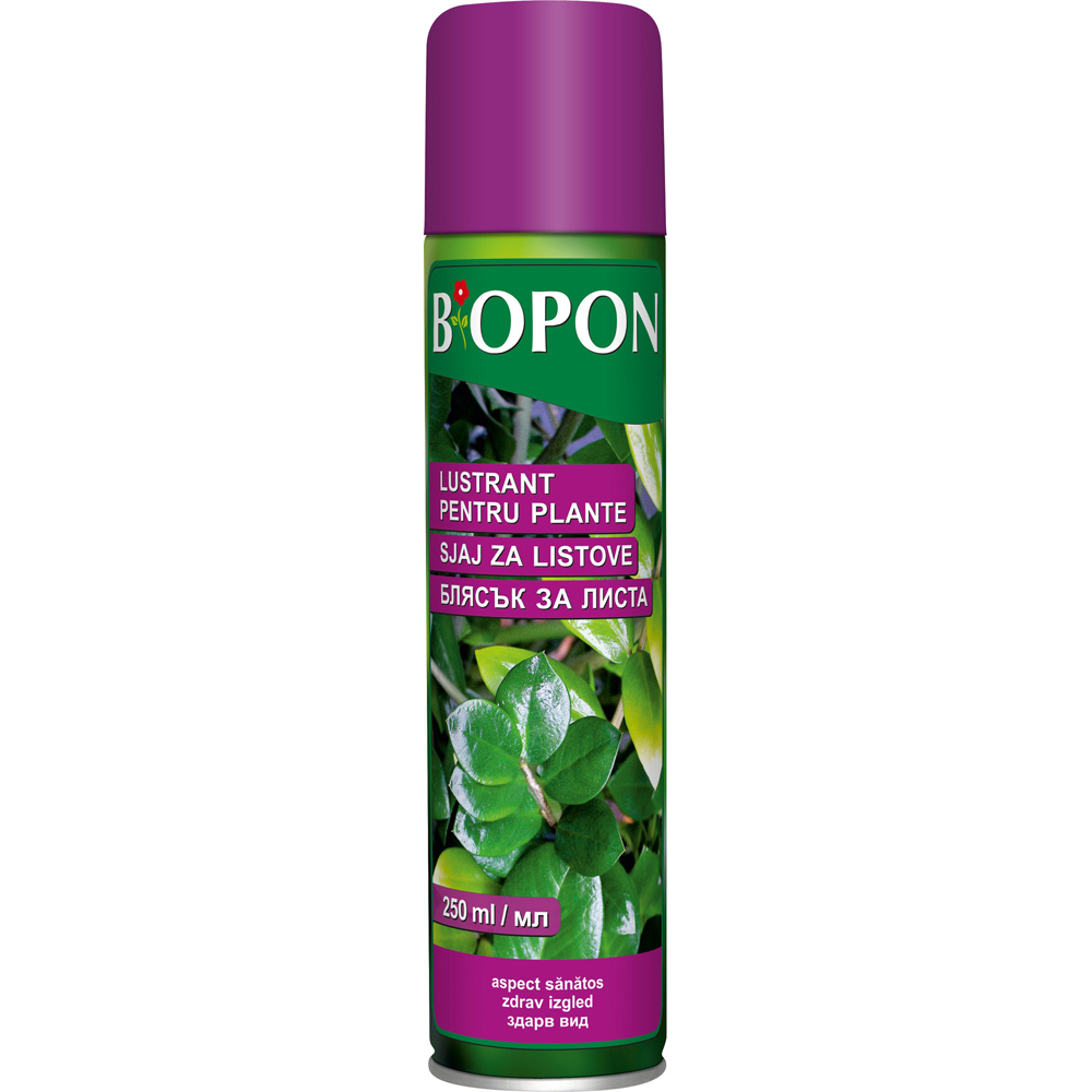 Solutie stralucire frunze Biopon, 250 ml