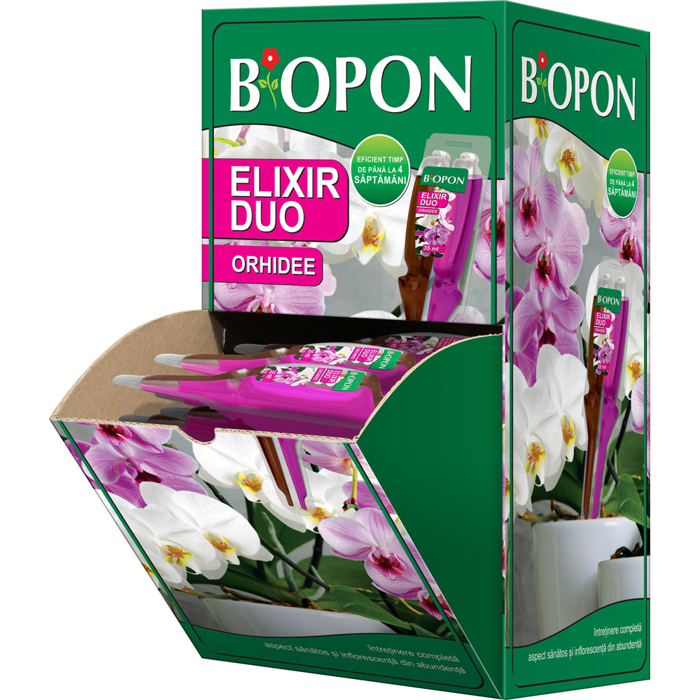Ingrasamant Elixir DUO pentru orhidee Biopon, 35 ml
