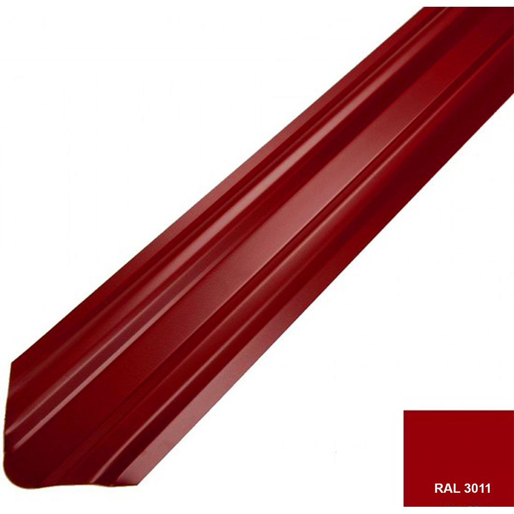 Sipca metalica pentru gard FIERCTC, 150 x 9.2 cm, 0.45 mm, rosu