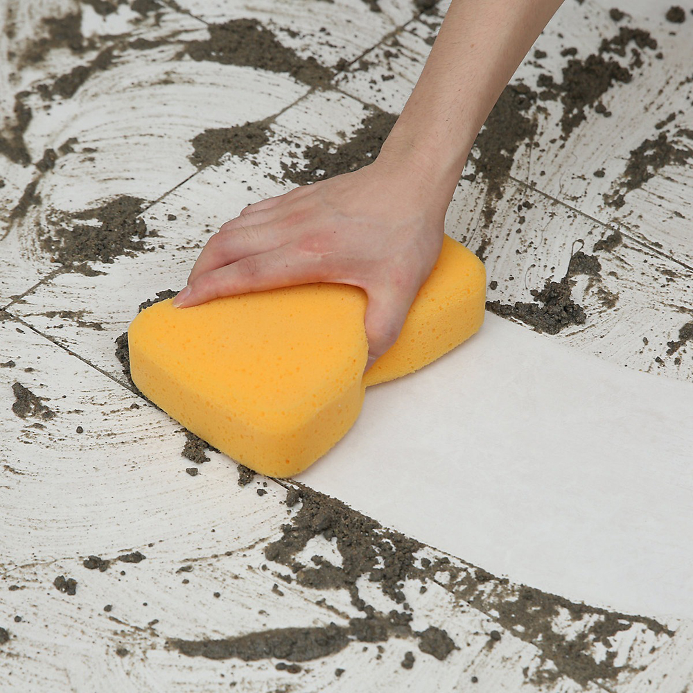 Burete pentru chit Diall, 19x13 cm, galben