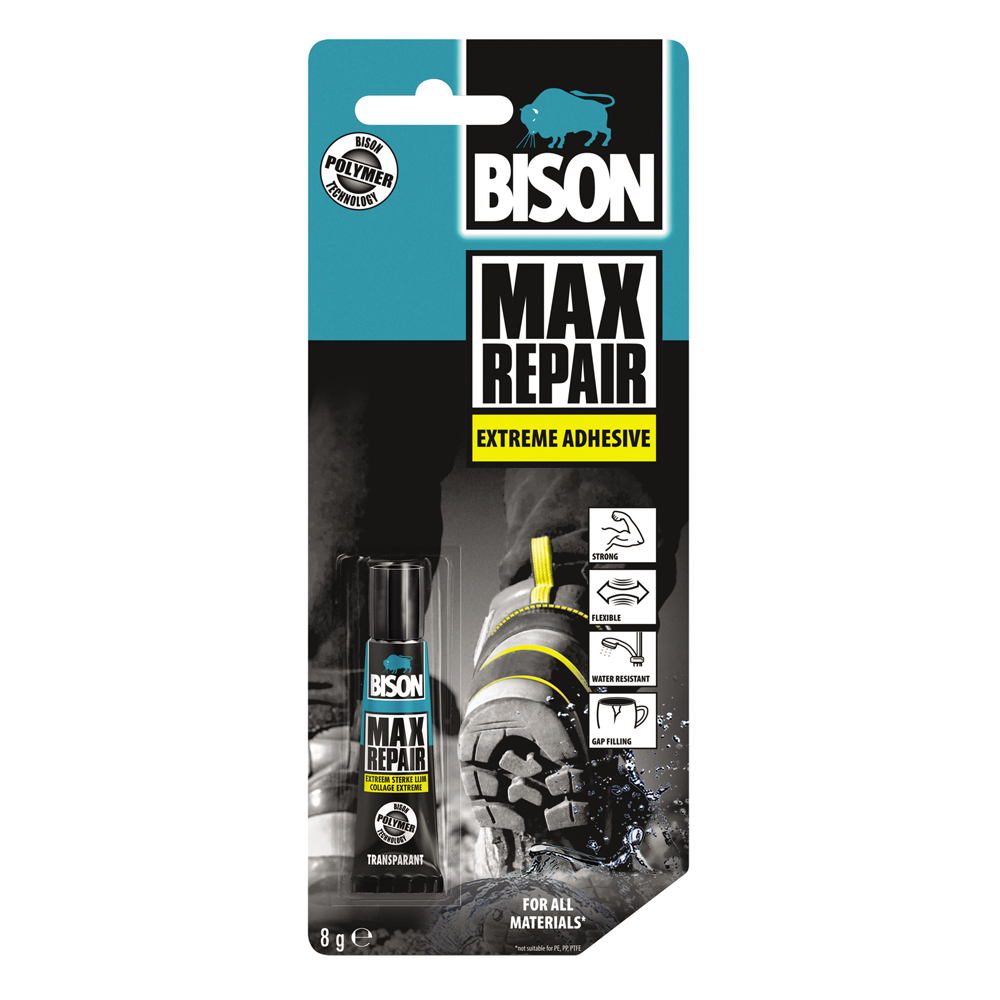 Adeziv universal BISON Max Repair, 3g