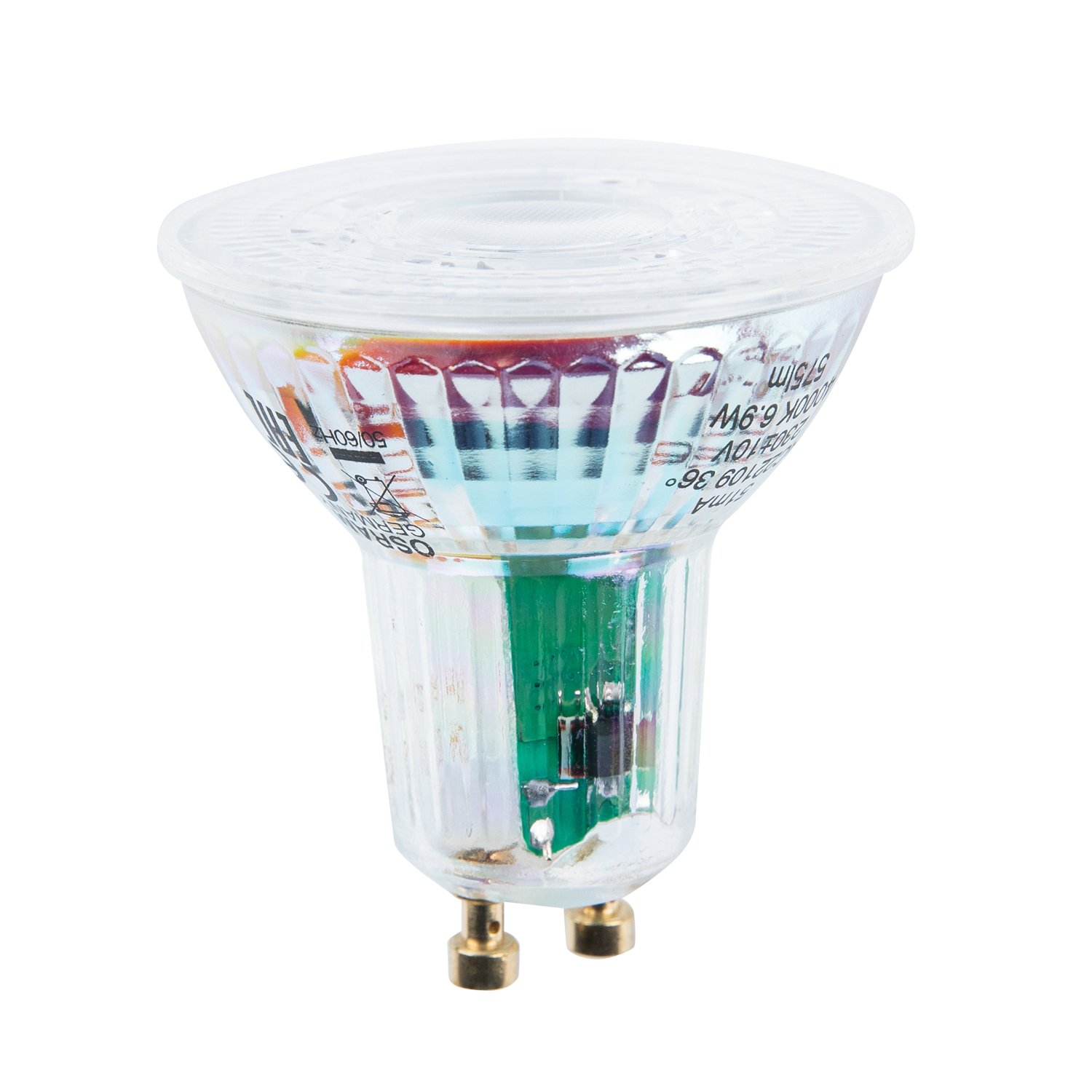 Bec LED LEDVANCE, GU10, 6.9W, 575lm, 4000K