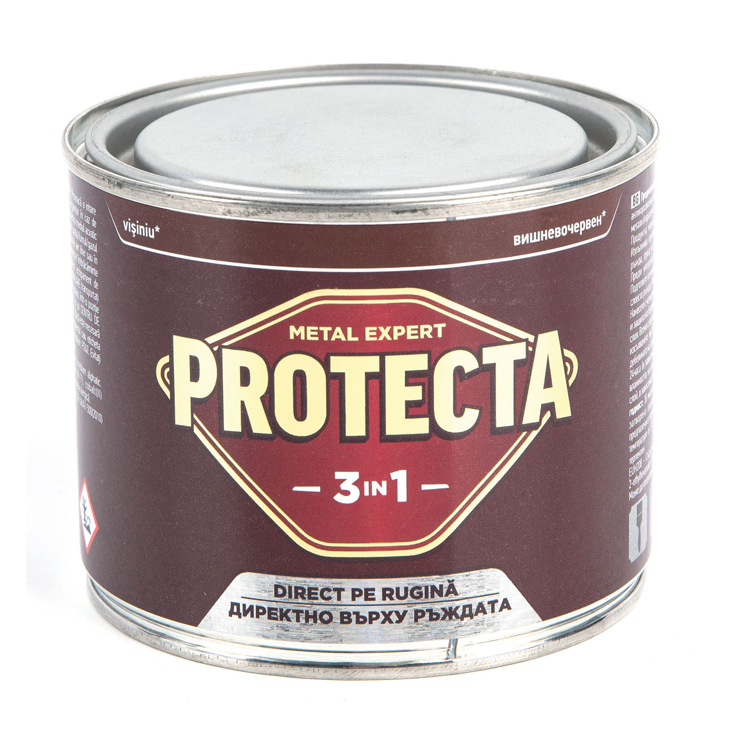Email Protecta 3-in-1, interior/exterior, culoare visiniu, 0.5 L 