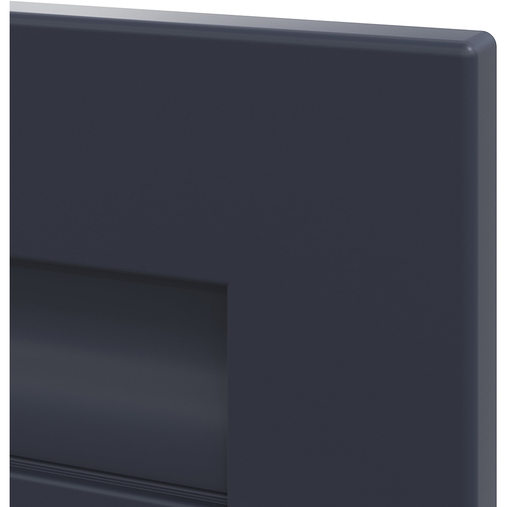 Front usa GOODHOME Garcinia, 39.7 x 71.5 cm, albastru mat