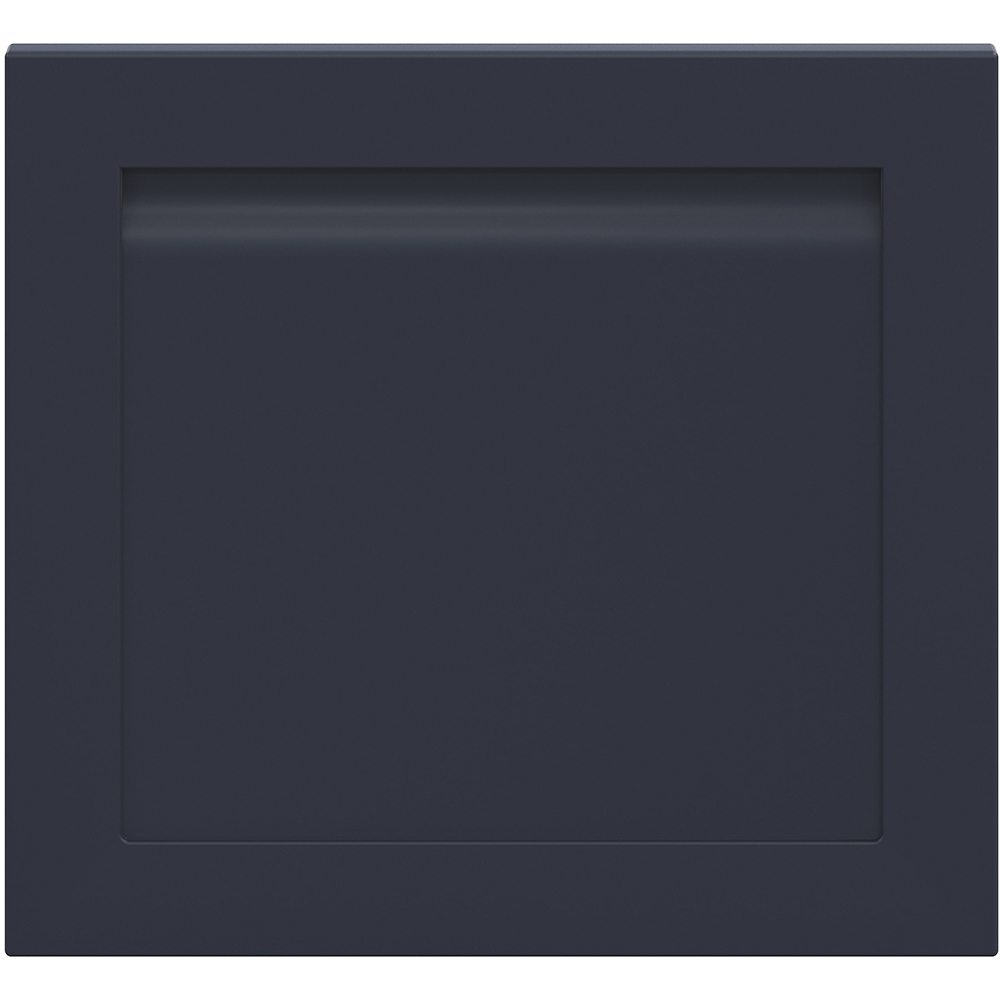 Front usa GOODHOME Garcinia, 59.7 x 54.3 cm, albastru mat