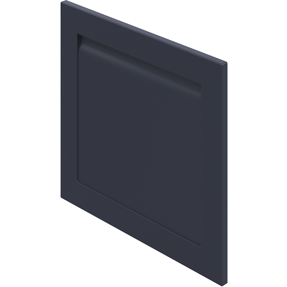 Front usa GOODHOME Garcinia, 59.7 x 54.3 cm, albastru mat