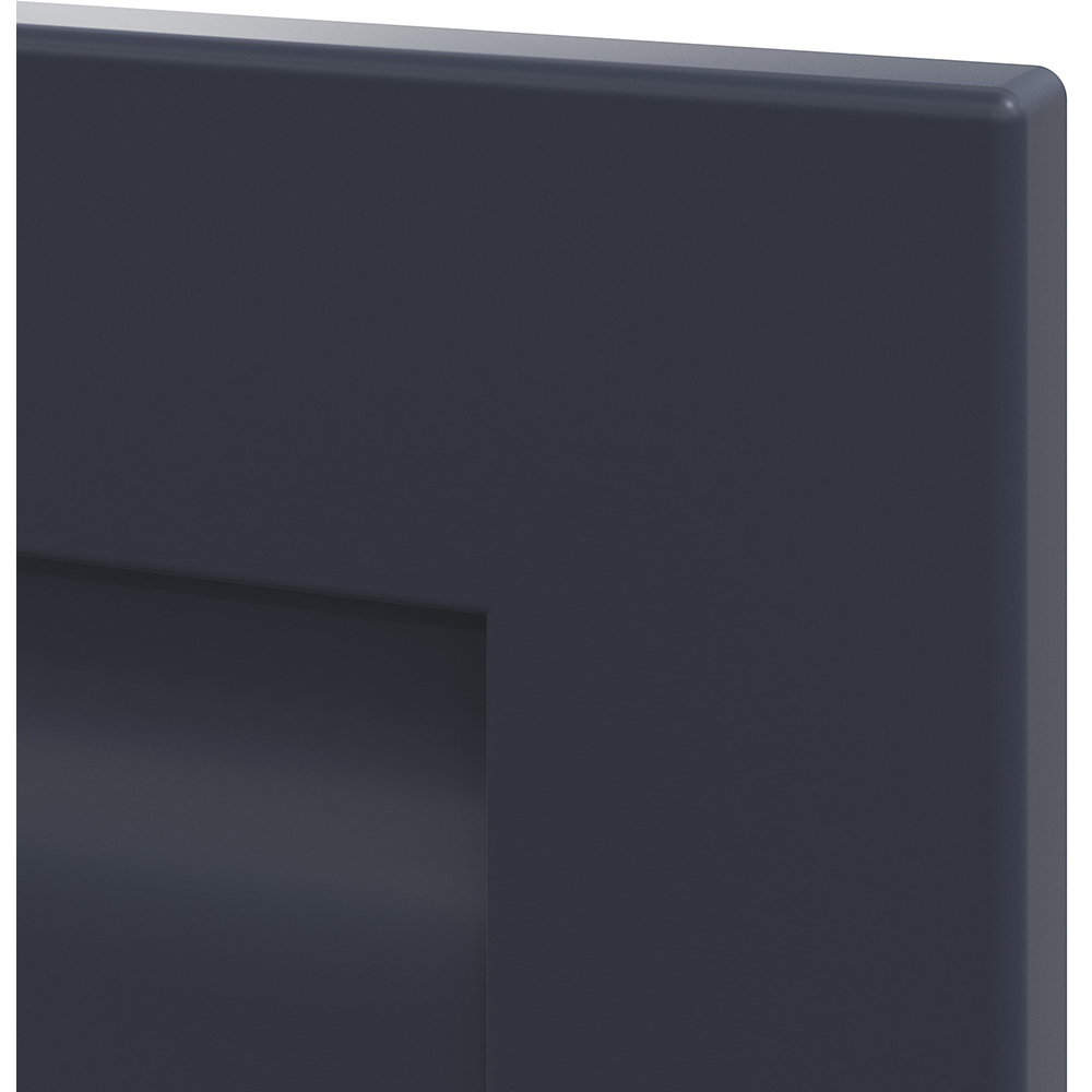 Front usa GOODHOME Garcinia, 59.7 x 54.3 cm, albastru mat