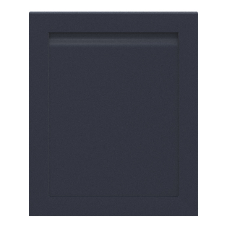 Front pentru mobila bucatarie GOODHOME Garcinia, 60 x 71.5 x 2 cm, PET si MDF, albastru marin
