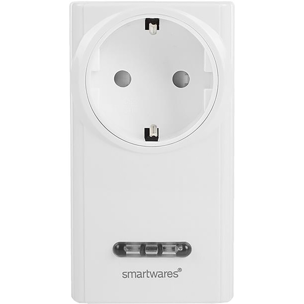 Comutator alimentare wireless Smartwares SH5-RPS-36A, Wi-Fi, 3600W, 30 m, alb