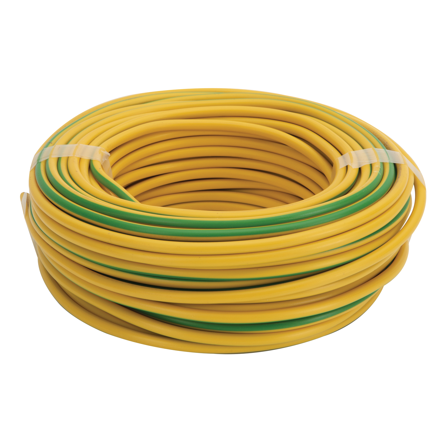 Cablu electric FY, 6 mmp, cupru rigid, verde galben, rola 25 m OmniCable
