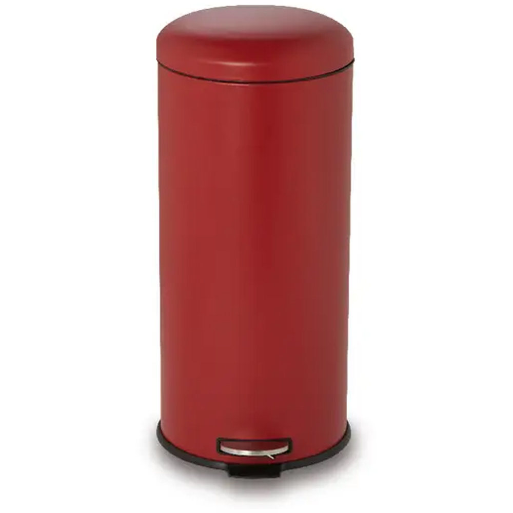 Cos de gunoi COOKE & LEWIS Gerra 101103701, 30l, inox, rosu