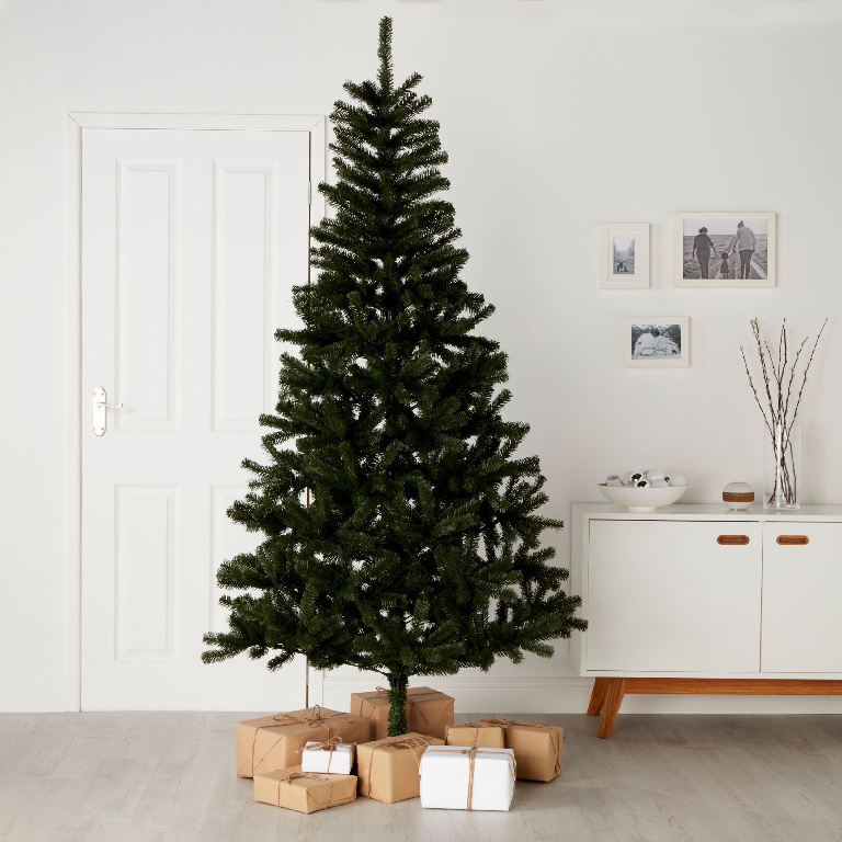 Brad artificial WOODLAND, 228cm, verde
