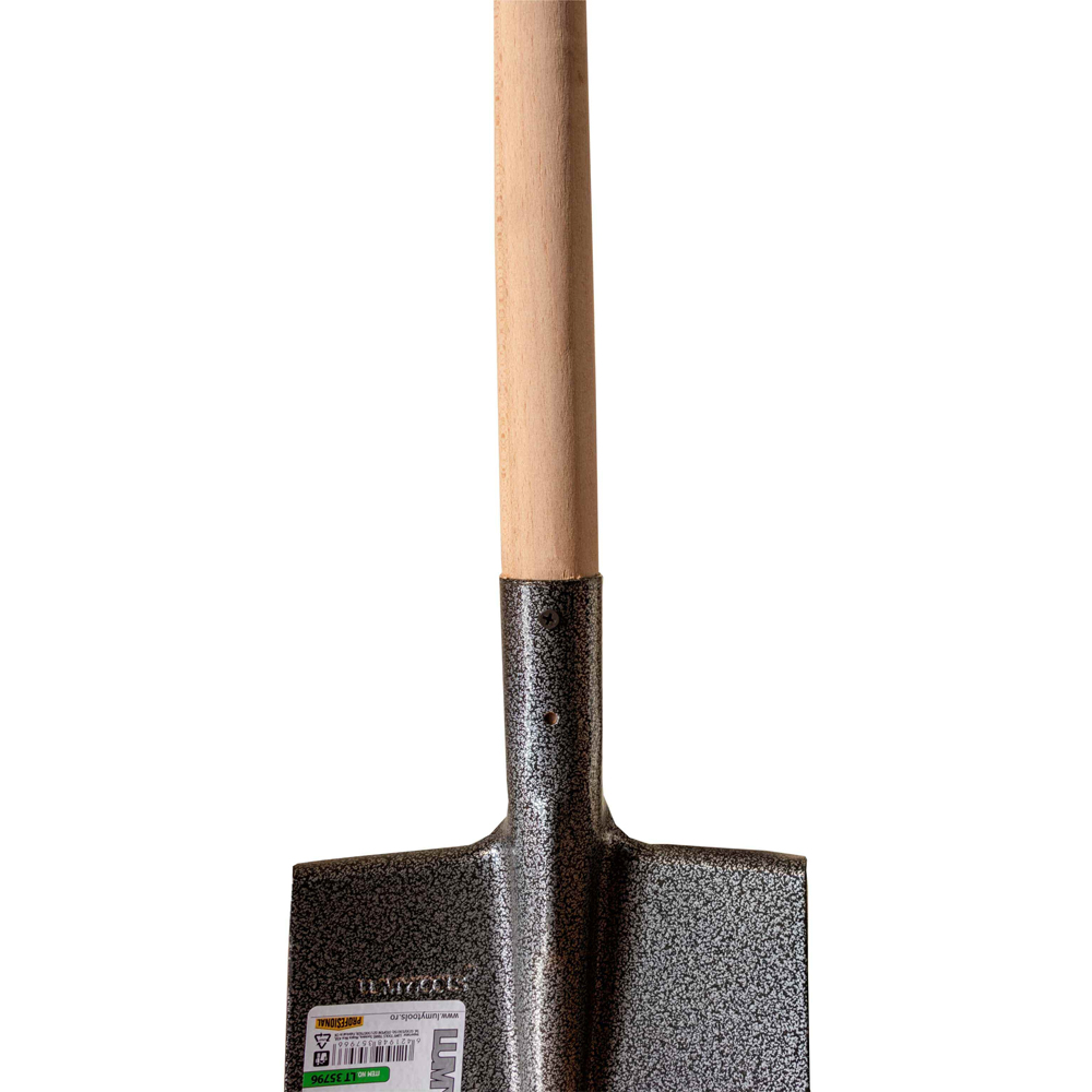 Cazma varf rotunjit LumyTools Profi, otel-lemn, 160 cm