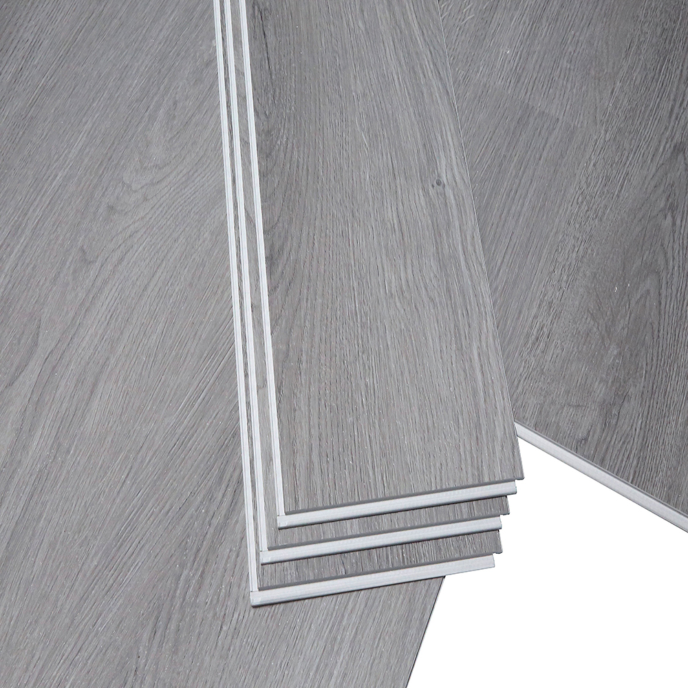 Placa pardoseala GOODHOME, 122 x 15 cm, 2.2 mp, stejar gri