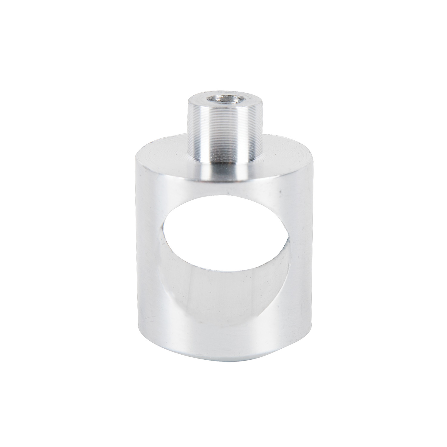 Set element pentru fixarea tijei D16 mm pe stalpul D40 mm, aluminiu