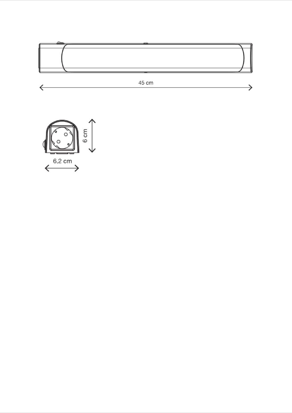 Lampa Perete Led 400Lm Ip20