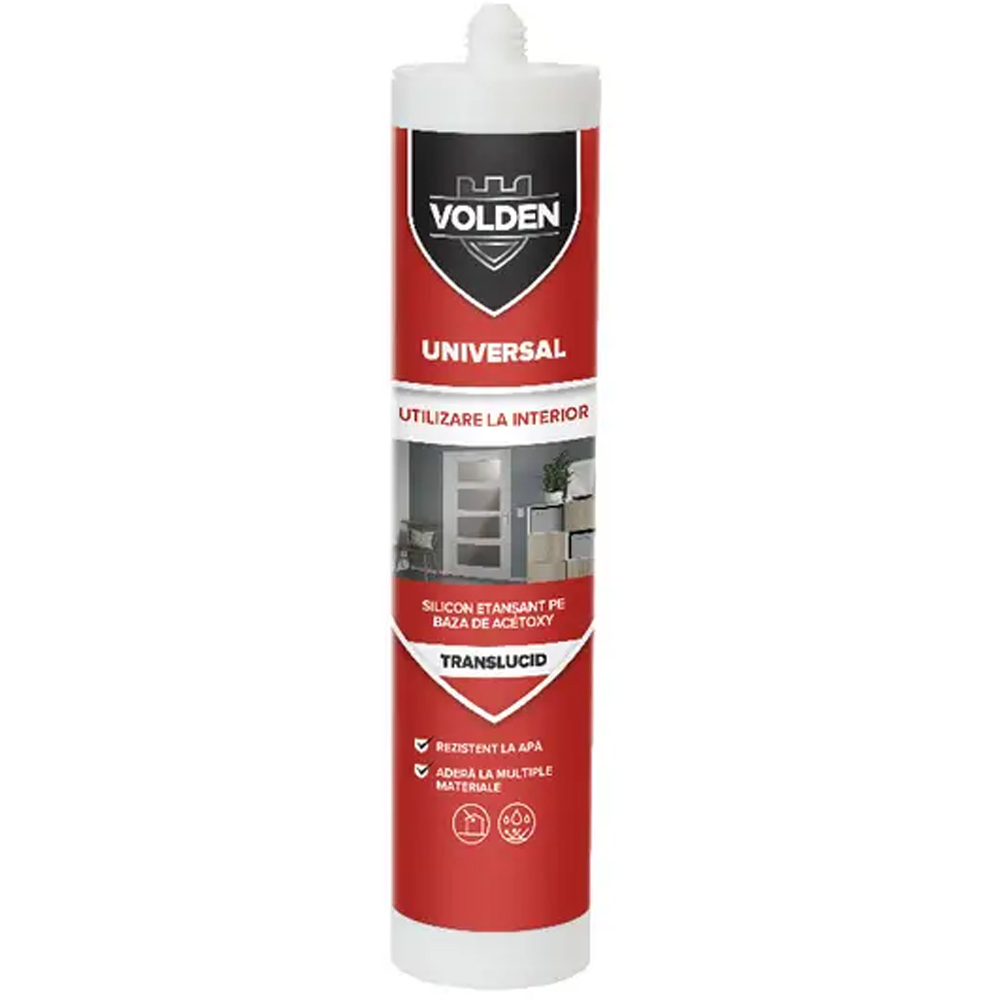 Silicon etansant VOLDEN, transparent, 280ml
