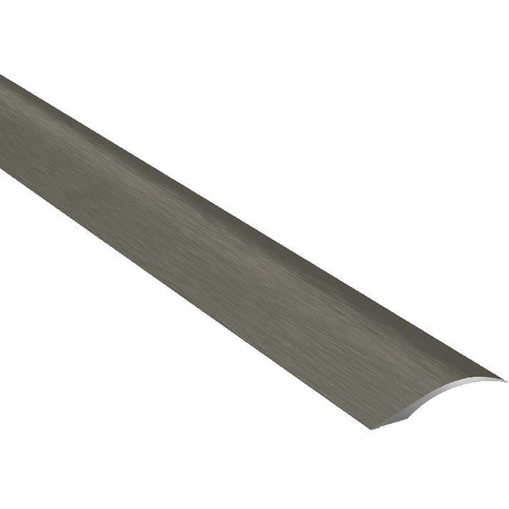 Profil de trecere parchet GOODHOME Anod, aluminiu, 38 x 930 mm, gri inchis