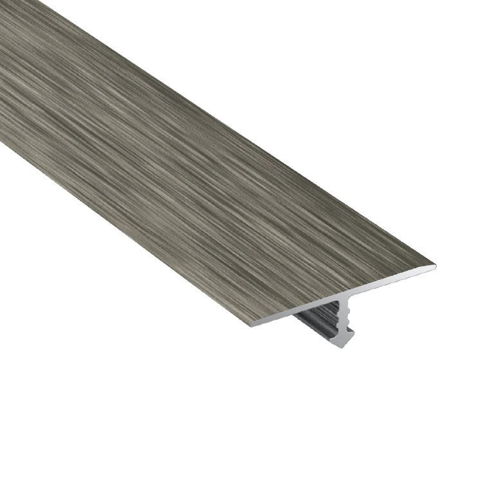 Profil de trecere parchet GOODHOME Anod, aluminiu, 26 x 1860 mm, gri