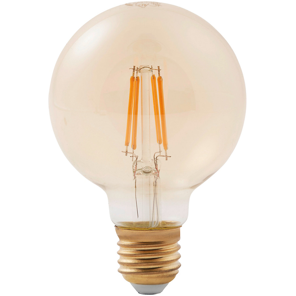 Bec LED G80 decorativ DIALL, E27, 5.5W, 470lm, 1800K