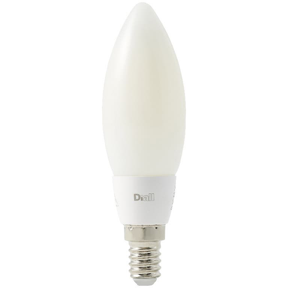 Bec LED C35 DIALL, E14, 4.8W, 650lm, 4000K