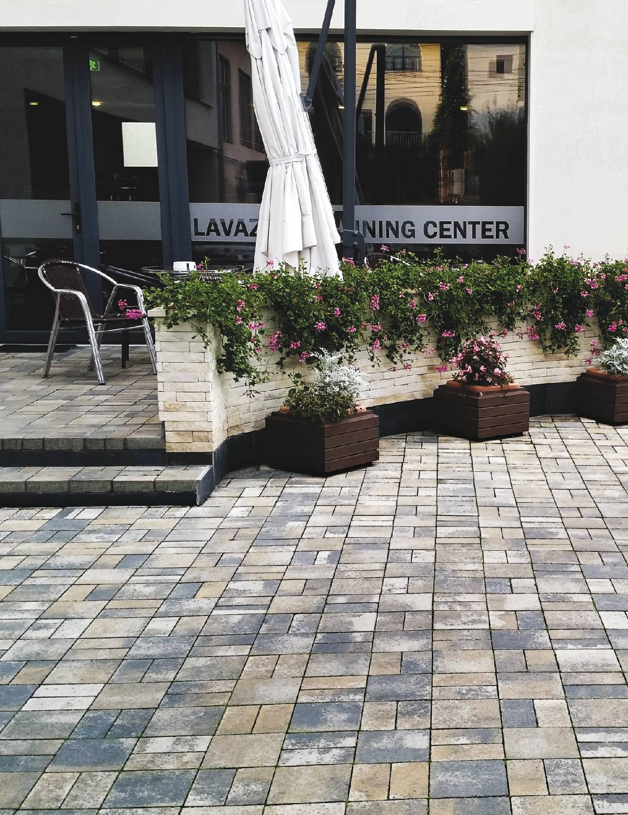 Pavaj gradina Semmelrock, 20 x 10 x 6 cm, beton, gri, 50 buc/mp