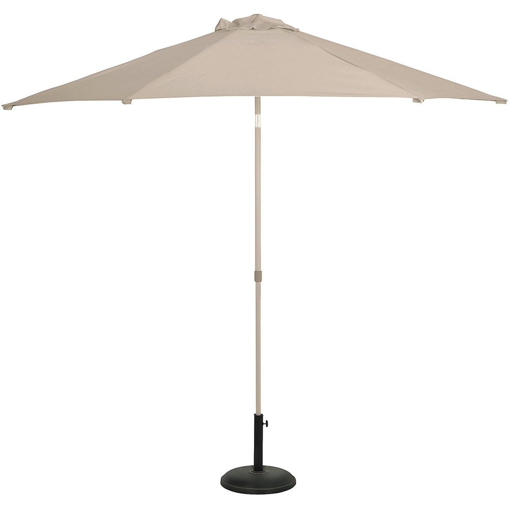 Umbrela terasa GOODHOME Carambole, aluminiu, 270 x 223 cm, bej