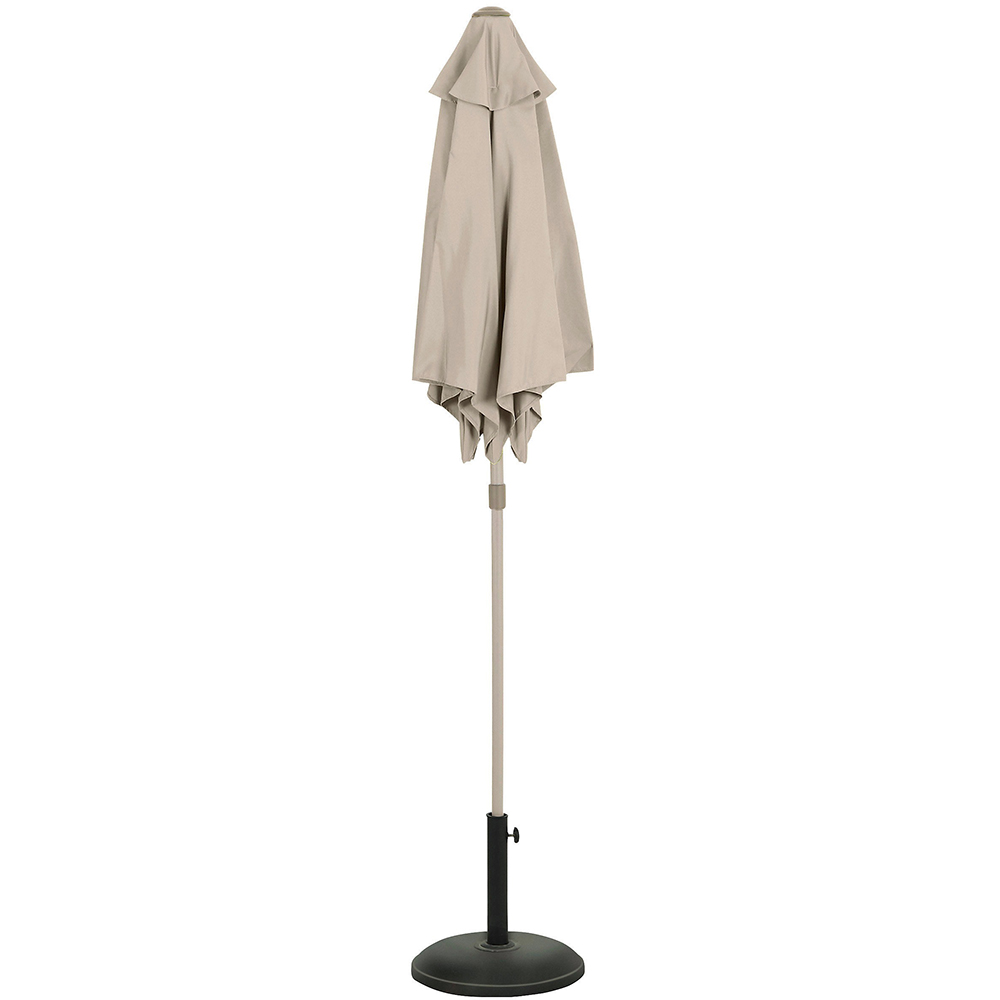 Umbrela terasa GOODHOME Carambole, aluminiu, 270 x 223 cm, bej