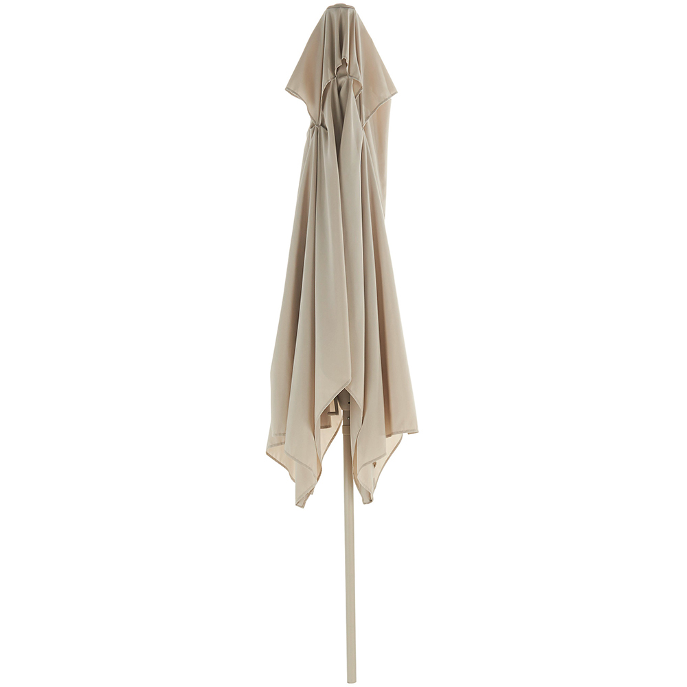 Umbrela terasa GOODHOME Carambole, aluminiu, 300 x 197 cm, bej