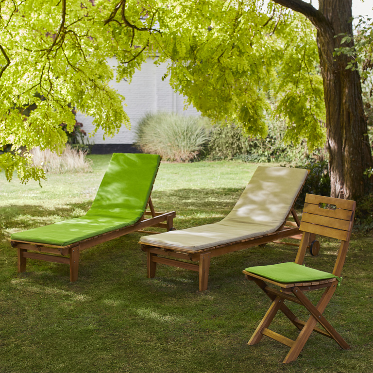Perna sezlong gradina Cocos, 185 x 55 cm, bej