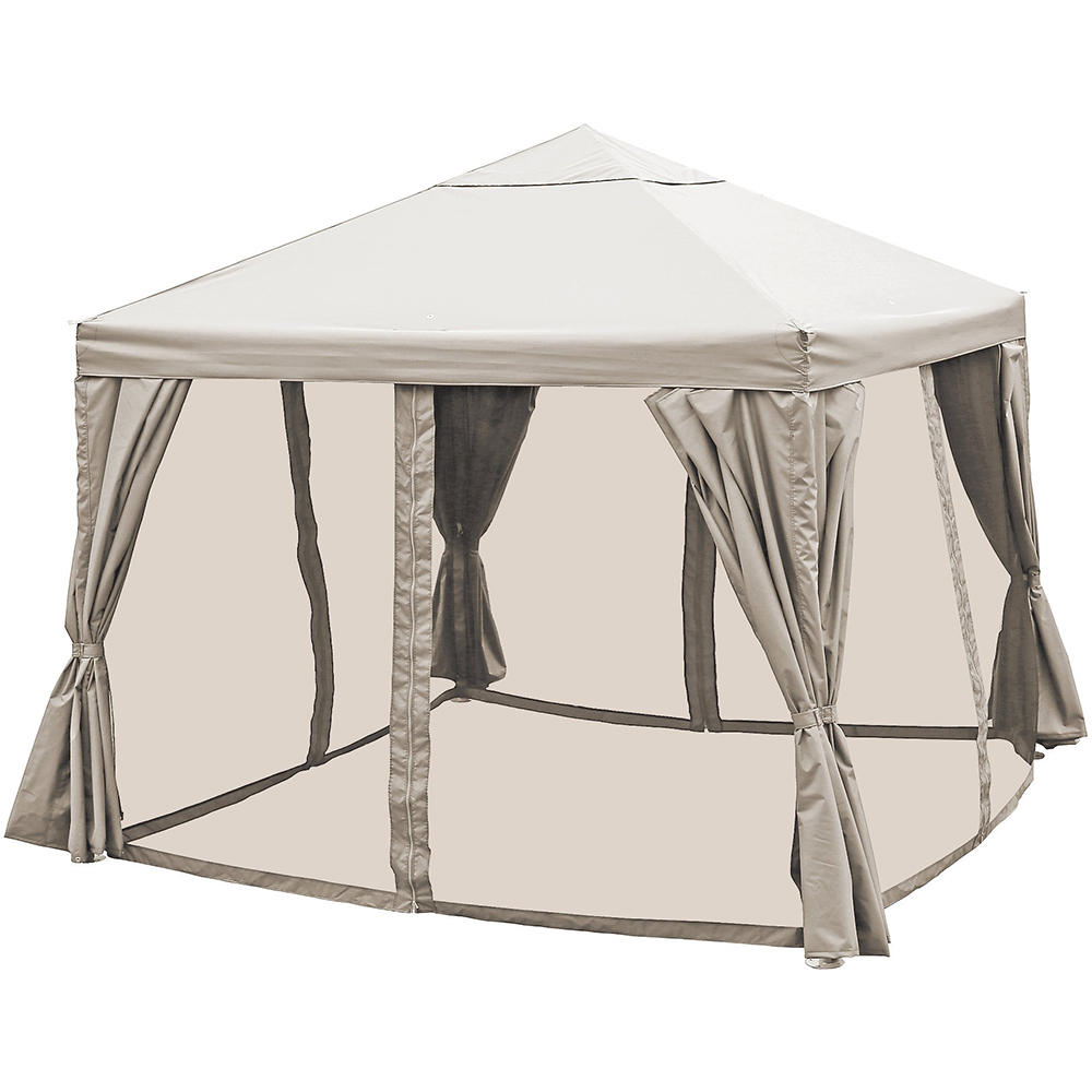 Pavilion terasa GOODHOME Preston, otel, 300 x 300 x 288 cm, bej